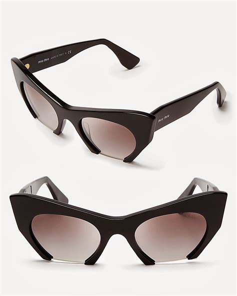 miu miu sunglass hut|miu miu sunglasses cat eye.